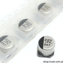 EEEFK0J221P 220uF 6.3V Electrolitic SMD-6.3X5.8L PANASONIC 3000