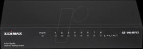 GS-1008E V2 Switch, 8-Port, Gigabit Ethernet