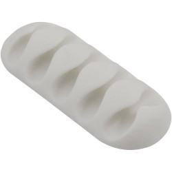 TruComponents 41246 mount Self-adhesive &#xD8;6mm Blk 1pcs