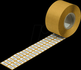 210-811 Fabric labels for smart printer, permanent, 7x20mm, white