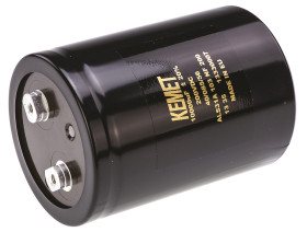 Kondensator 10000μF 200V dcmontażśrubowy KEMET 77 (Dia.) x 105mm