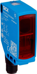 Czujniki fotoelektryczne Odblaskowe w obudowie prostokątnej SICK PNP/NPN zakres 5 m Precyzyjne światło LED