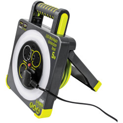 Masterplug WLU05134SL-PX Work Light Cable Reel 240V 13A 4-Socket 5m