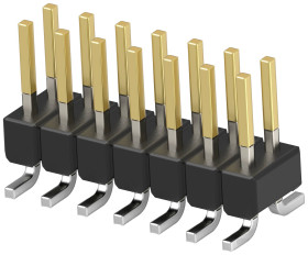 TE Connectivity 966709-7 Obudowa złącza pin żeńskiego na PCB 1 szt.