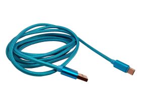 Kabel do ładowania micro-USB data nylon szybki 2m