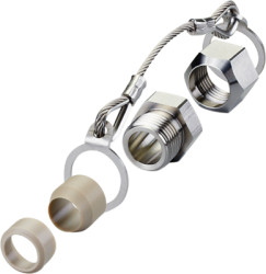 Clamping adapter, Ø 14 mm, G 1/2 for level sensor LMT104, E43349