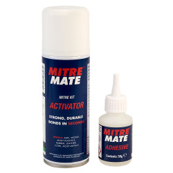 Mitre Mate 506999ZZ20 Classic Kit - 50g Adhesive &amp; 200ml Activator