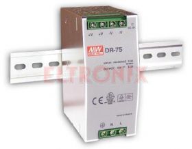 ZASILACZ IMPULSOWY ZSI24V/3.2A DR7524 DIN NA SZYNĘ