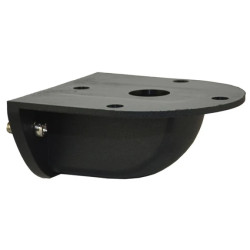 Podstawa kolumny świetlnej do montażu bocznego - stopa dla IKAM - wyjście przewodów od ściany, T0-IKAD50