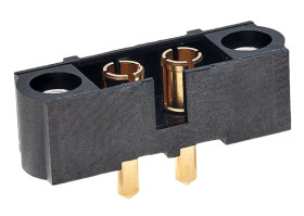 Wtyk PCB 2-pinowe raster: 4.0mm -rzędowe HARWIN Przewlekany 20.0A 800.0 V.