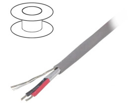 2404C-SL005 Przewód na rolce 30,5m ekranowany Alpha Essential 4x22AWG folia Al-PET