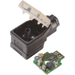 Hirschmann 934 455-100 GDME 3020 M20 Cable Socket Clear Cover 3 &#x2B; PE Black