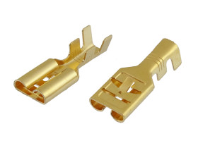 Konektor nieizolowany 9.5mm żeński z blokadą (50szt.)