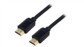 Kabel Hdmi Wtyk Z Obu Stron Pvc Hdcp 2.2, Hdmi 2.0 2M Czarny Cakgq-B01