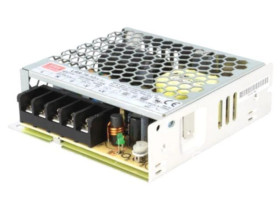 LRS-75-12 Zasilacz impulsowy, do wbudowania,modułowy, 72W, 12VDC, 6A, OUT: 1