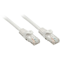 LINDY 48165 RJ45 Network Cable CAT 6 U/UTP 5m Grey