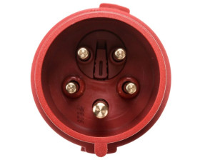 Wtyczka ProTOP 32A 5P 6h 400V IP44 zaciski śrubowe ze zwrotnicą faz MEN3322