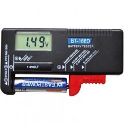 TESTER BATERII AA,AAA,9V,CYFRO