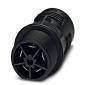 Phoenix Contact 1414738 Złącze okrągłe QPD W 4PE1,5 M25 FC BK, 1 szt.