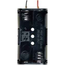 Takachi SN32 Battery Tray 2xAA 57.6x31.2x15.2mm Nickel-Plated Steel