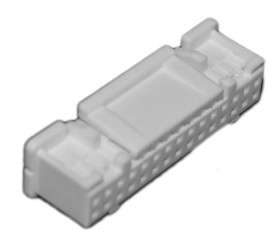 Obudowa złącza 30-pinowe 2-rzędowe raster: 2mm JST Żeński Montaż na płytce drukowanej PUD Złącze serii PUD