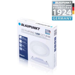 Blaupunkt Plafon LED 18W 6w1 IP44 z przełącznikiem barwy światła, BLAUPUNKT-PLA-18W-CCT