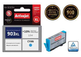 Tusz Activejet AH-903CRX (zamiennik HP 903XL T6M03AE Premium 12 ml niebieski)