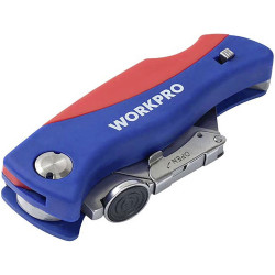 WorkPro WP211006 Quick-Change Folding Knife ABS Handle 5 Blades