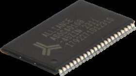 AS6C4016B-45ZIN SRAM, 256Kx16, 4 Mbit, 45 ns, 2.7 - 3.6 V, TSOP-II-44