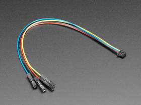 Adafruit STEMMA QT / Qwiic JST SH 4-pin Cable with Premium Female Sockets