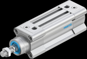 2123070 Standard cylinder, DSBC, dia. 32 mm, M10x1.25, G1/8, PPVA