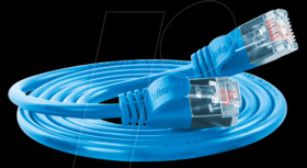 PKW-LIGHT-STP-K6 0.5 BL Cat.6 SLIM light cable, F/FTP, 0,5 m, blue