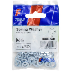 ForgeFix FPKSW6 Spring Washer M6 ForgePack 50