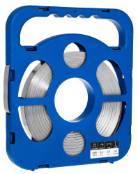 Taśma stalowa 20x0.4mm F204 nierdzewna 50m