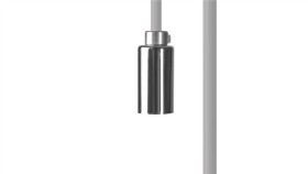 Przewód Z Oprawką 250Cm Cameleon Cable G9 2,5 M White/Chrome 8583 Nowodvorski