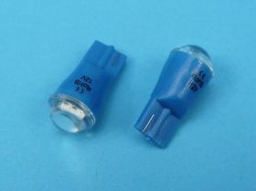 R-10 12V LED BLUE WEDGE-10