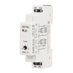 Automat schodowy 12-240V AC/DC TYP: ASM-01/U EXTA