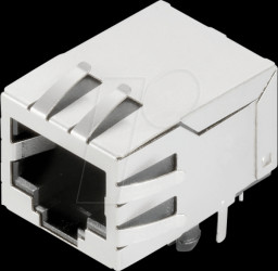 2562900000 RJ45 socket 90°, THT Cat.5