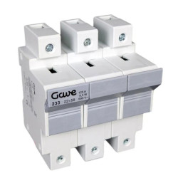 Rozłącznik bezpiecznikowy cylindryczny CH 3P 22x58 125A, 233