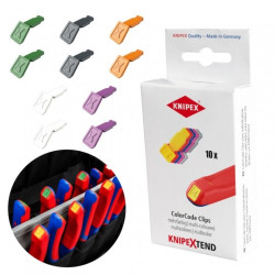 Klipsy MIX kolorów do narzędzi z KNIPEXtend KNIPEX 00 61 10 C V02