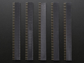 Adafruit 36-pin 0.1" Female header - pack of 5