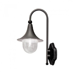 Ścienna lampa dekoracyjna, elewacyjna czarna z serii BOSTON K-8130 Kaja Lighting