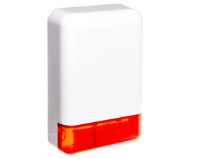 Sygnalizator optyczno-akustyczny, zewnętrzny, czerwone światło LED SPL-2030 R