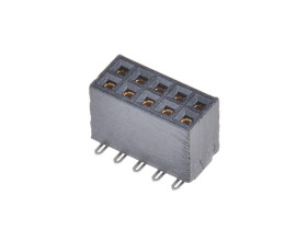 Gniazdo PCB 10 -pinowe 2 -rzędowe raster: 1.27mm Listwa gniazdowa Proste SMD