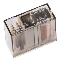 Przekaźnik mocy 24V dc SPST TE Connectivity, montaż PCB 1100Ω Otwór przezierny