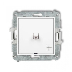 MINI Mechanizm łącznika krzyżowego w stylu amerykańskim biały mat 25MWPUS-6