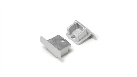 Zaślepka Do Profil Smart-In10 Srebrna Z Otworem 1Szt