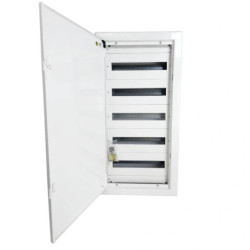 Rozdzielnica podtynkowa metalowa 5x18 modułów IP30 (400V AC) 885x415x130mm drzwi pełne KOLE SYSTEMS