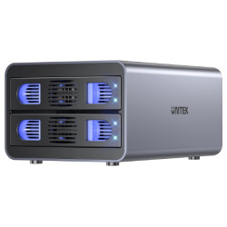OBUDOWA RAID DO DYSKÓW S1308C01-EU 2 X SATA 2.5 / 3.5 " 40 TB - 10 Gbps UNITEK