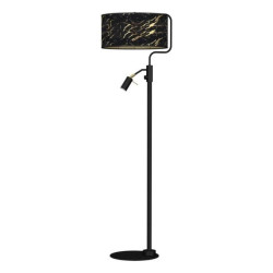 Lampa stojąca SENSO Black/Gold 1xE27 + 1x mini GU10 MLP7300 Milagro